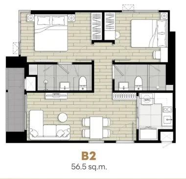 Niche-Pride-Ekkamai_2-Bedroom-B2-cut-1